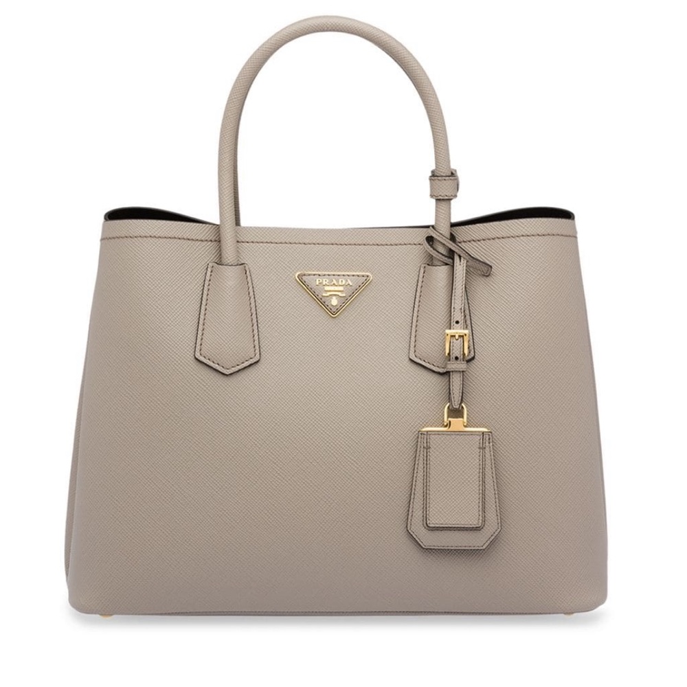 Prada Double Bag Large Tote Saffiano Leather New - Picture 1 of 11